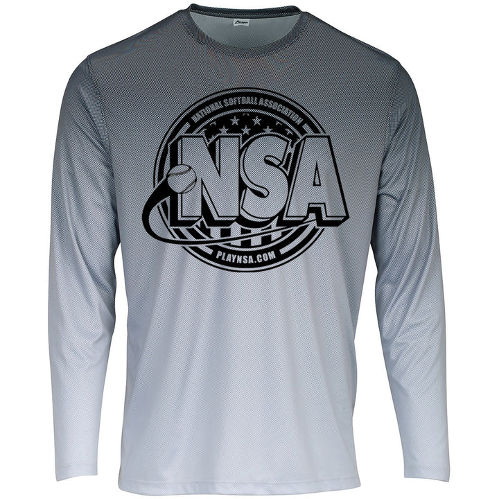 National Softball Association NSA Barbados Long Sleeve Shirt