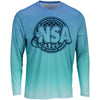National Softball Association NSA Barbados Long Sleeve Shirt