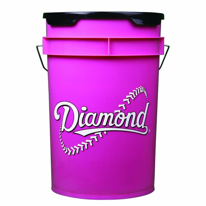 Diamond 6 Gallon Ball Bucket with Padded Lid: BKT