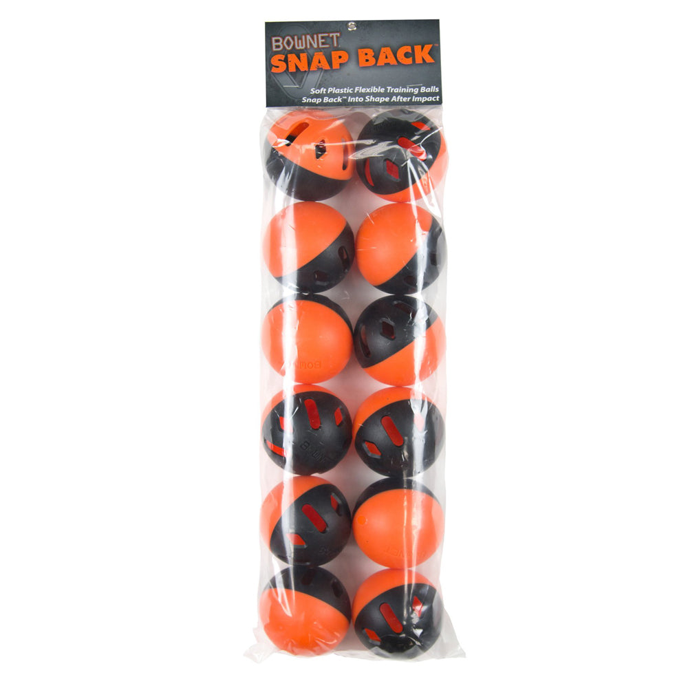 Bownet Snap Back 9" Training Balls (12 Pack): BN-SNAP BACK