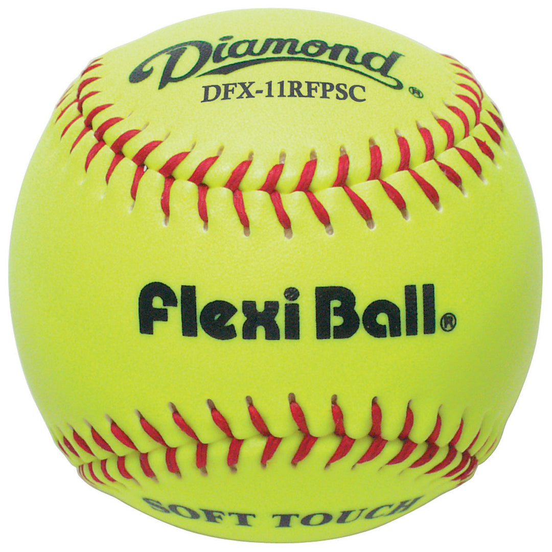 Diamond FlexiBall 11" Synthetic Fastpitch Softballs: DFX-11RFPSC