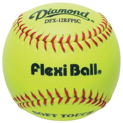 Diamond FlexiBall 12" Synthetic Fastpitch Softballs: DFX-12RFPSC