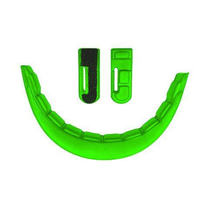 Bright green Rip It Padding for Defense Softball Fielder's Mask (DGPAD) includes a curved strip and two rectangles, shown on a white background. Brand: Rip It.