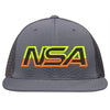 NSA Outline Series SUNRISE Flex Fit Hat: ES341-GR