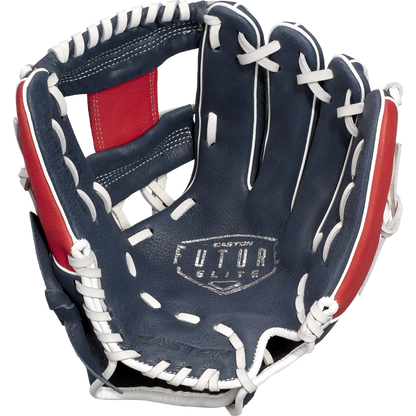 An Easton Future Elite 11" Baseball Glove (FE11-NYRD) is displayed on a white background.