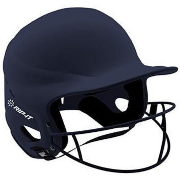 Rip It Vision Pro Matte Fastpitch Softball Batting Helmet with Mask: VIS