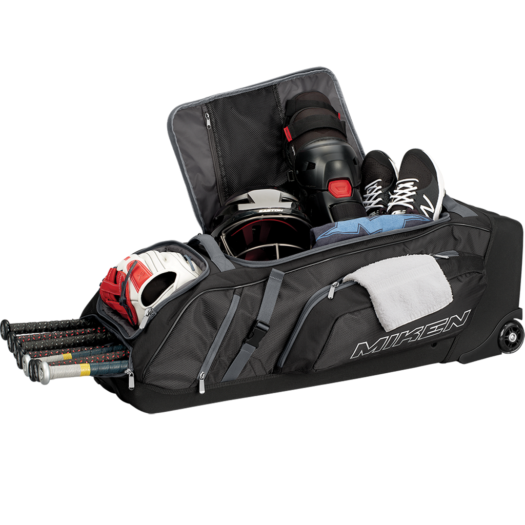 Miken Deluxe Wheeled Equipment Bag MBA005 Diamond Sport Gear