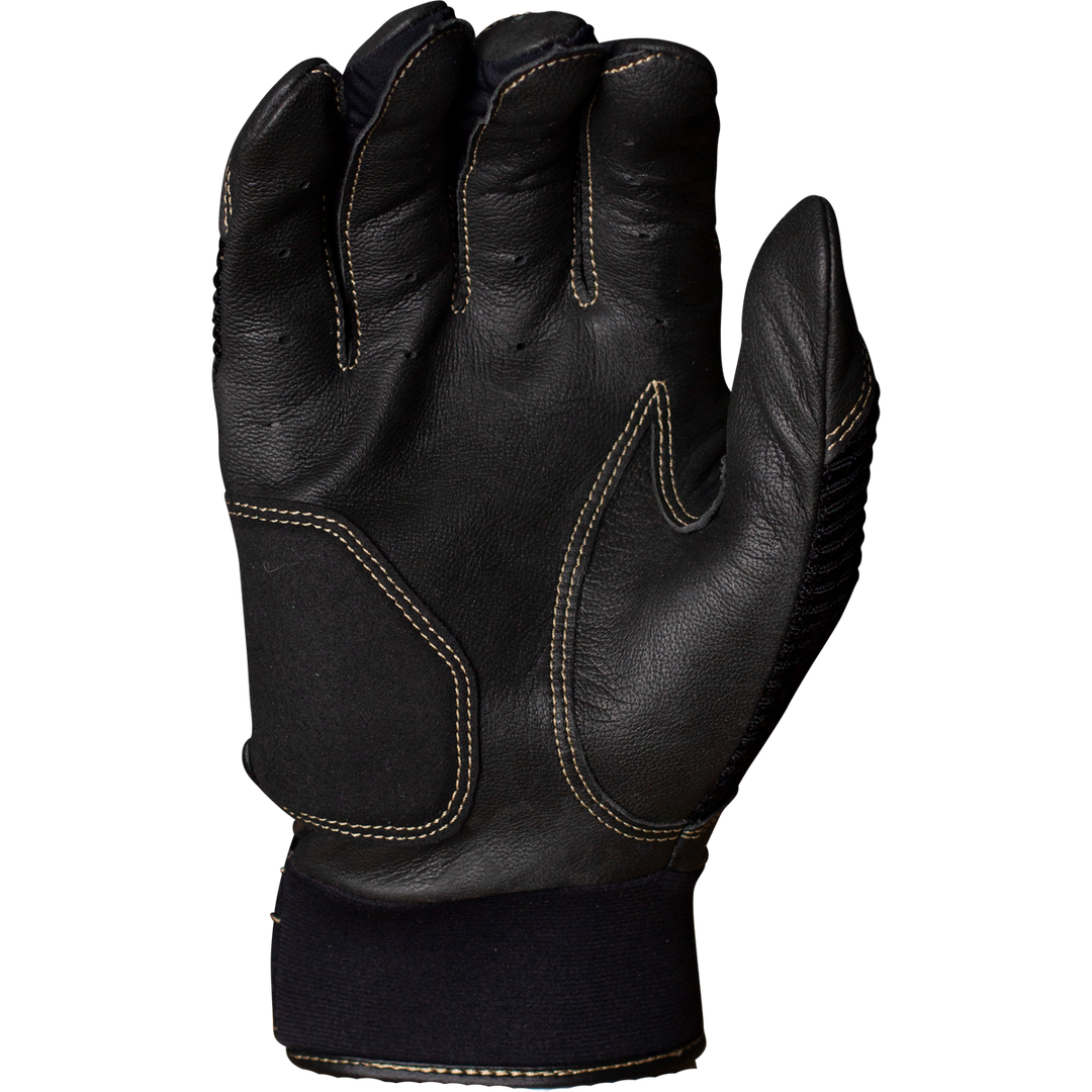 Miken Adult Batting Gloves: MBGGLD