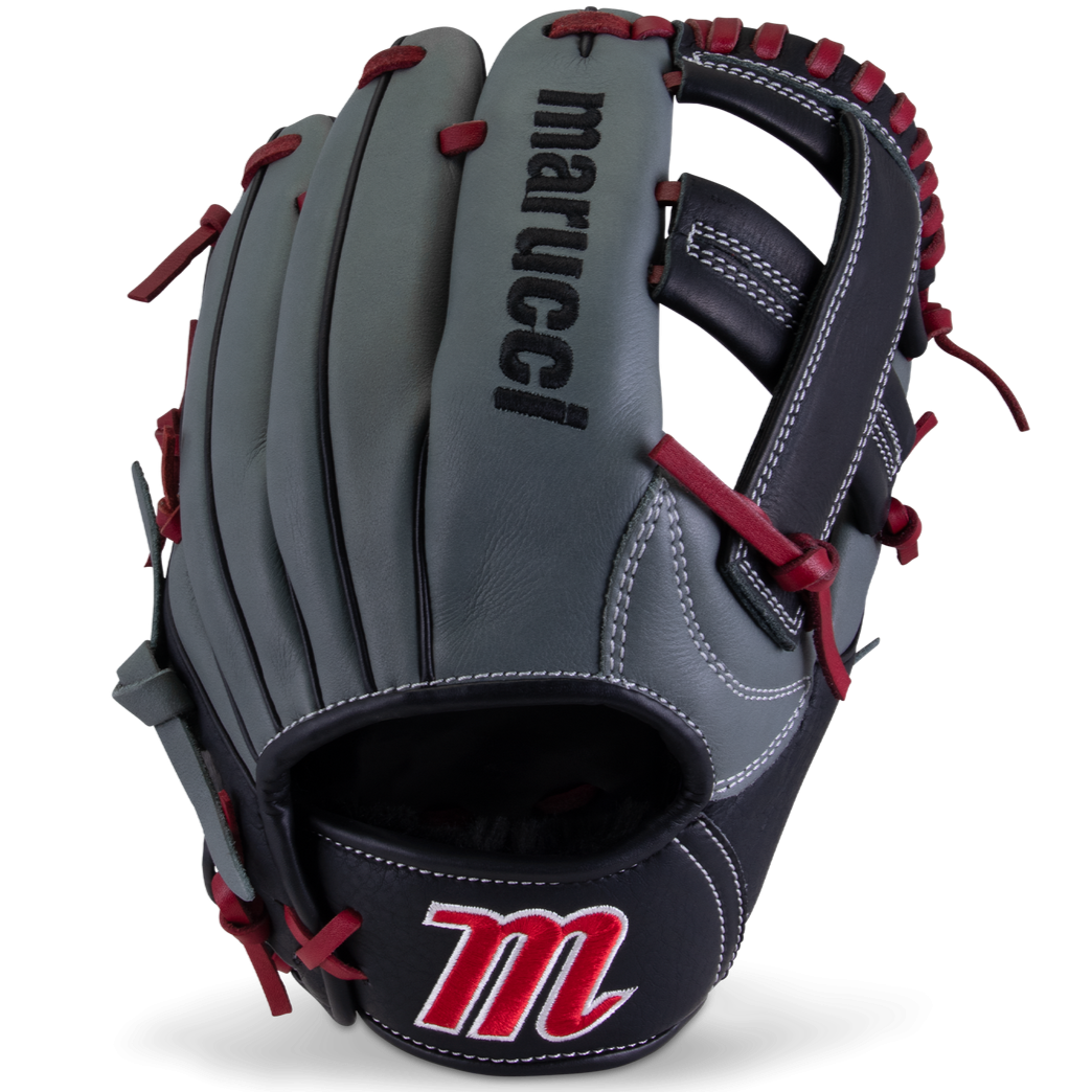 Marucci Caddo S Type 11" Baseball Glove: MFGCADD1100-GY/R