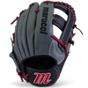 Marucci Caddo S Type 11" Baseball Glove: MFGCADD1100-GY/R