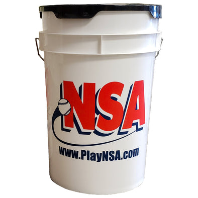 Diamond NSA 6 Gallon Ball Bucket with Padded Lid: BKT-NSA