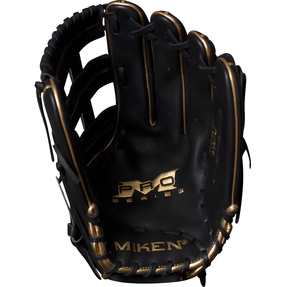 Miken Gold Limited Edition 13.5" Slowpitch Glove: PRO135-BG