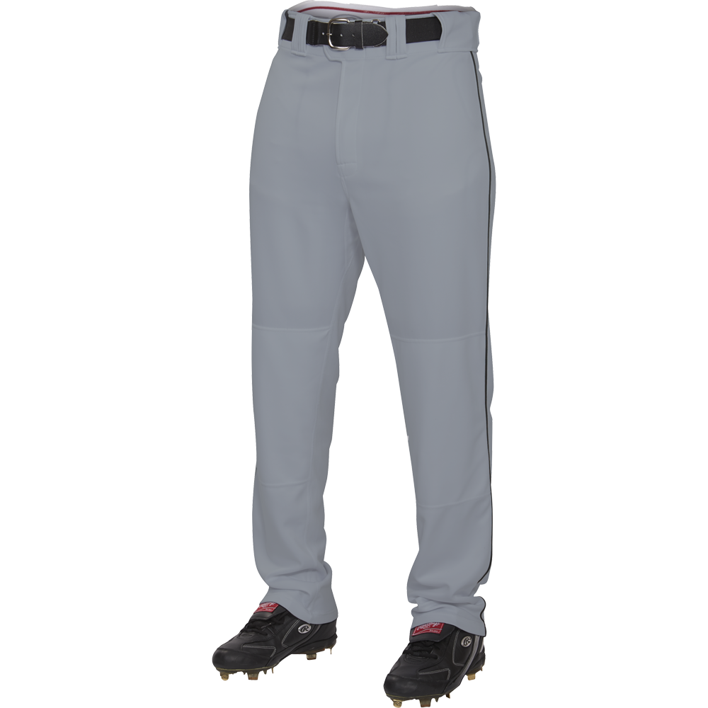 Rawlings Adult Premium Semi-Relaxed Baseball Pants with Piping: PRO150P