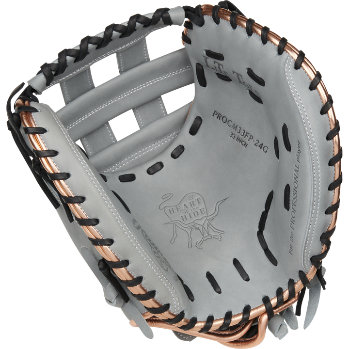 Rawlings Heart of the Hide 33" Fastpitch Catcher's Mitt: PROCM33FP-24G