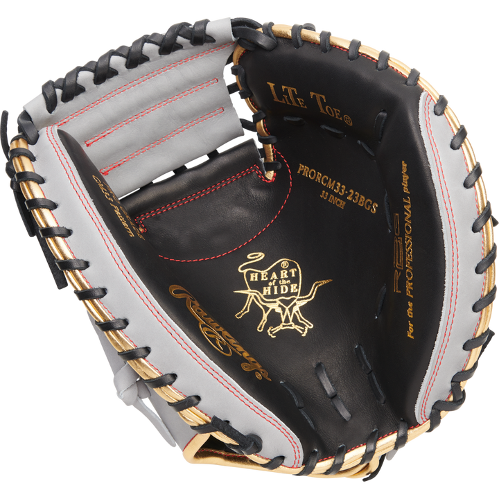 Rawlings Heart of the Hide R2G 33" Baseball Catcher's Mitt: PRORCM33-23BGS