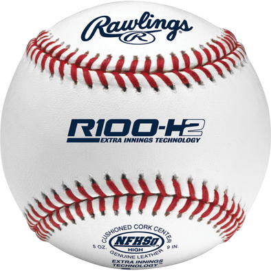 Rawlings R100 NFHS NOCSAE High School Baseballs: R100-H2