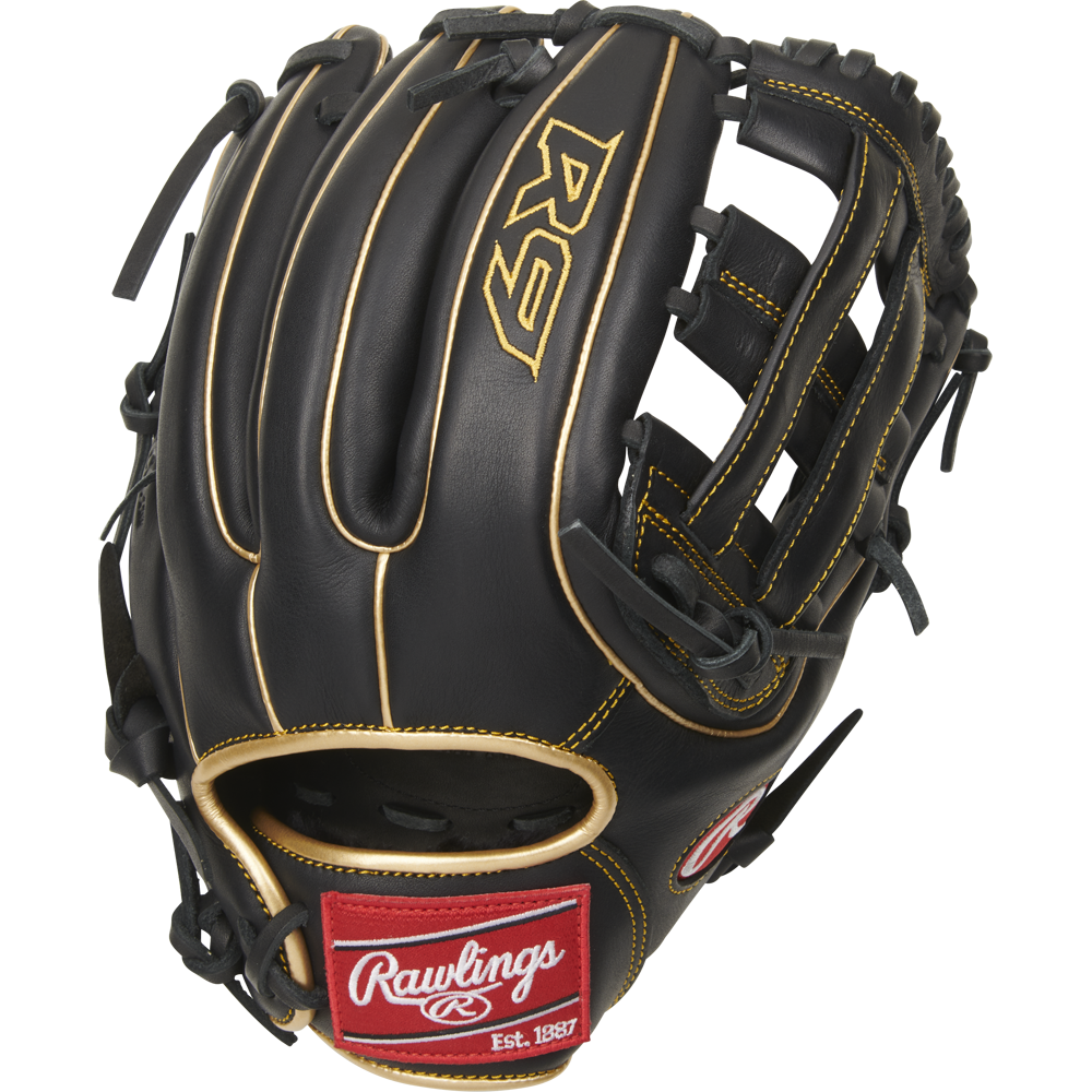 Rawlings R9 11.75" Baseball Glove: R9315-6BG