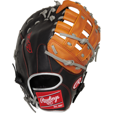 Rawlings R9 12" ContoUR Baseball First Base Mitt: R9FMU-17BT