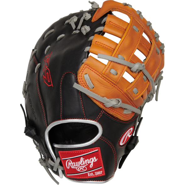 Rawlings R9 12" ContoUR Baseball First Base Mitt: R9FMU-17BT