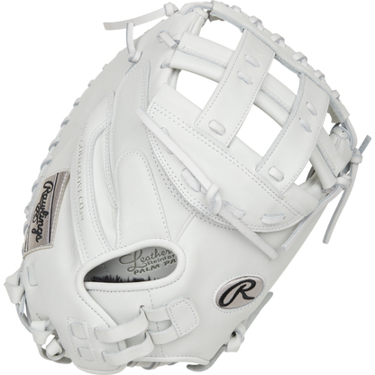 A Rawlings Liberty Advanced 34" Fastpitch Catcher's Mitt (RLACM34W).