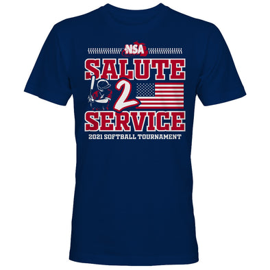 2021 NSA Salute to Service Fastpitch Tournament T-Shirt