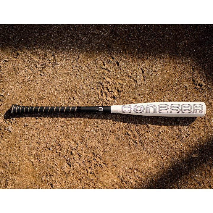 2024 Warstic Bonesaber Hybrid (-3) BBCOR Baseball Bat: MBBSRHB23WH3 (DEMO)