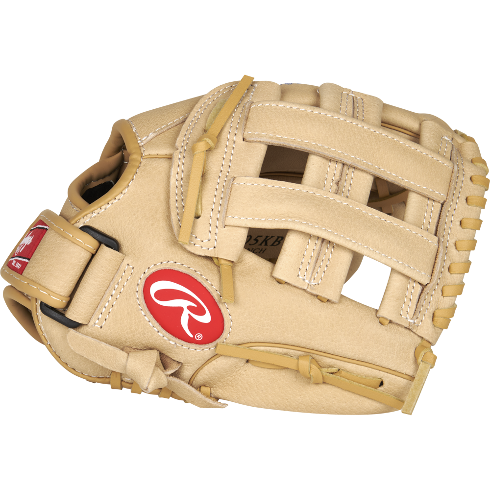A Rawlings Sure Catch 10.5" Kris Bryant Youth Baseball Glove (SC105KB) by Rawlings is displayed on a white background.