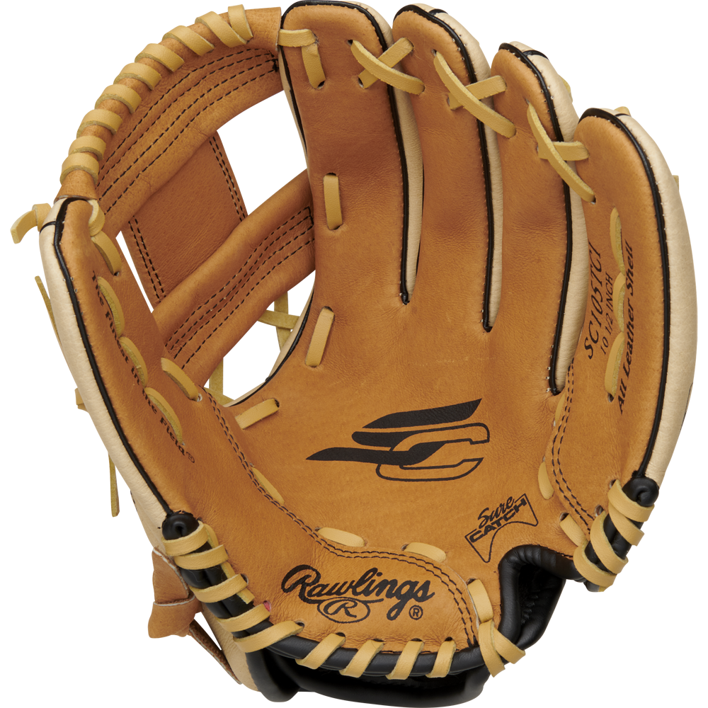 Rawlings Sure Catch 10.5" Youth Baseball Glove:  SC105TCI