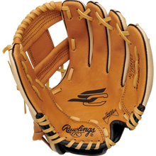 A Rawlings Sure Catch 10.5" Youth Baseball Glove (model SC105TCI) by Rawlings, shown on a white background.