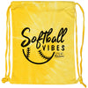 National Softball Association NSA Softball Vibes Tie Dye Drawstring Bag