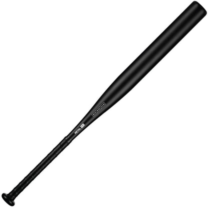 The StringKing 2022 Metal Pro (-11) Fastpitch Softball Bat (SKMTLPRFP11) features a black aluminum alloy body, textured grip handle, and balanced swing weight, displayed against a white background.