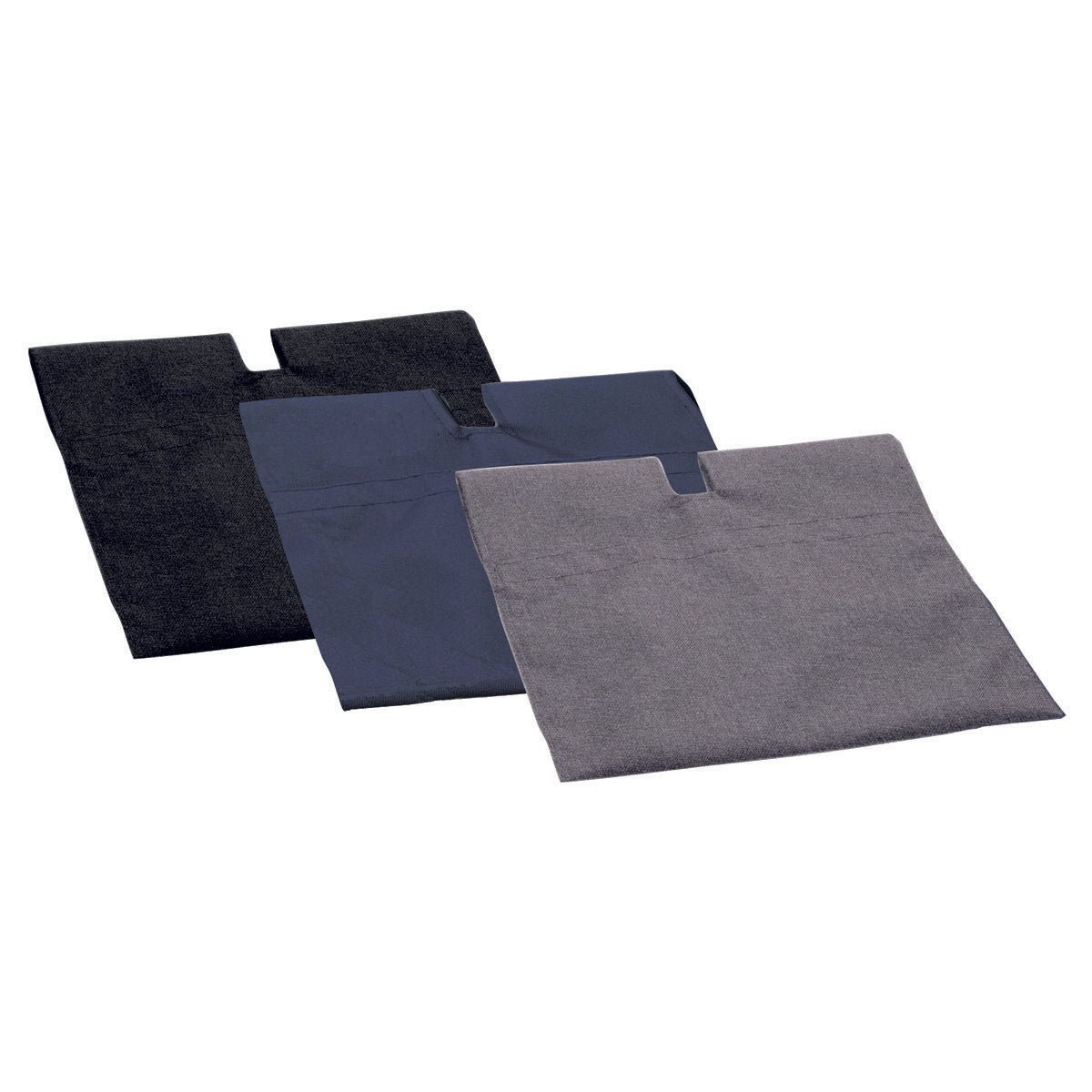 The Diamond Umpire Ball Bag (UMP-BALL BAG) by Diamond is a rectangular black bag featuring a notch at the top center and handy belt loops, with no visible logo on the exterior.