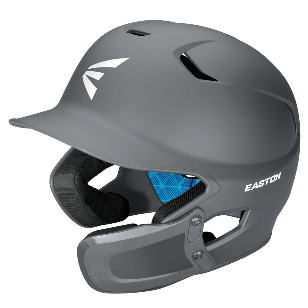 Easton Z5 2.0 Matte Solid Batting Helmet with Universal Jaw Guard