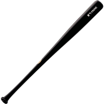 A black Louisville Slugger MLB Prime Maple DJ2 Captain Wood Baseball Bat (WBL2683010), inspired by the bat used by Derek Jeter.