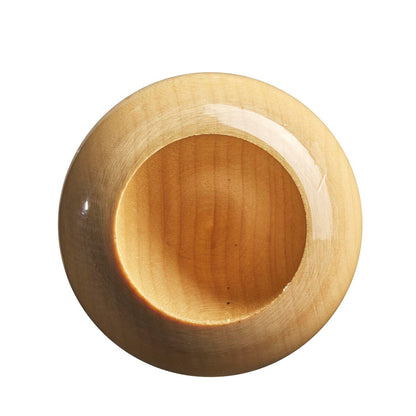 Crafted from a Louisville Slugger Select Cut M9 Maple C271 Wood Baseball Bat (WBL2685010), this wooden bowl with a hole offers a unique tribute to the bat’s balanced swing and renowned quality.