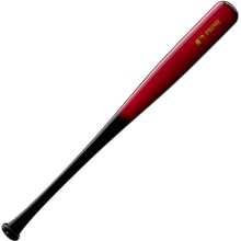 The Louisville Slugger Youth Prime VG27 Vladimir Guerrero Jr. maple bat features a black handle, glossy red barrel, the word "PRIME," and a small gold logo near the top.