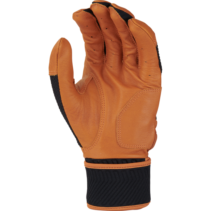 Rawlings Workhorse Adult Batting Gloves with Compression Strap: WHC2BG