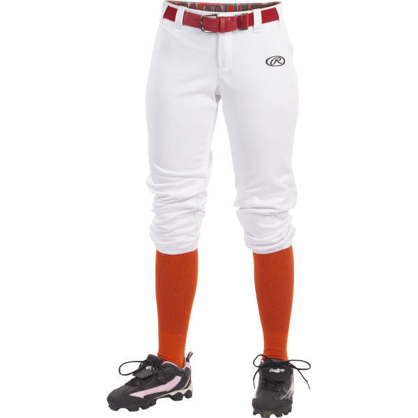 Rawlings Girl's Launch Low Rise Fastpitch Softball Pants: WLNCHG
