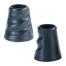 Two Markwort Knobcuff Gemini II Taper (2 Pack): KCGM2B grips, black with textured, ridged surfaces and subtle finger grooves, shown upright and angled on a plain background. Brand: Markwort.