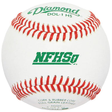 Diamond DOL-1 NFHS NOCSAE Baseballs: DOL-1 HS
