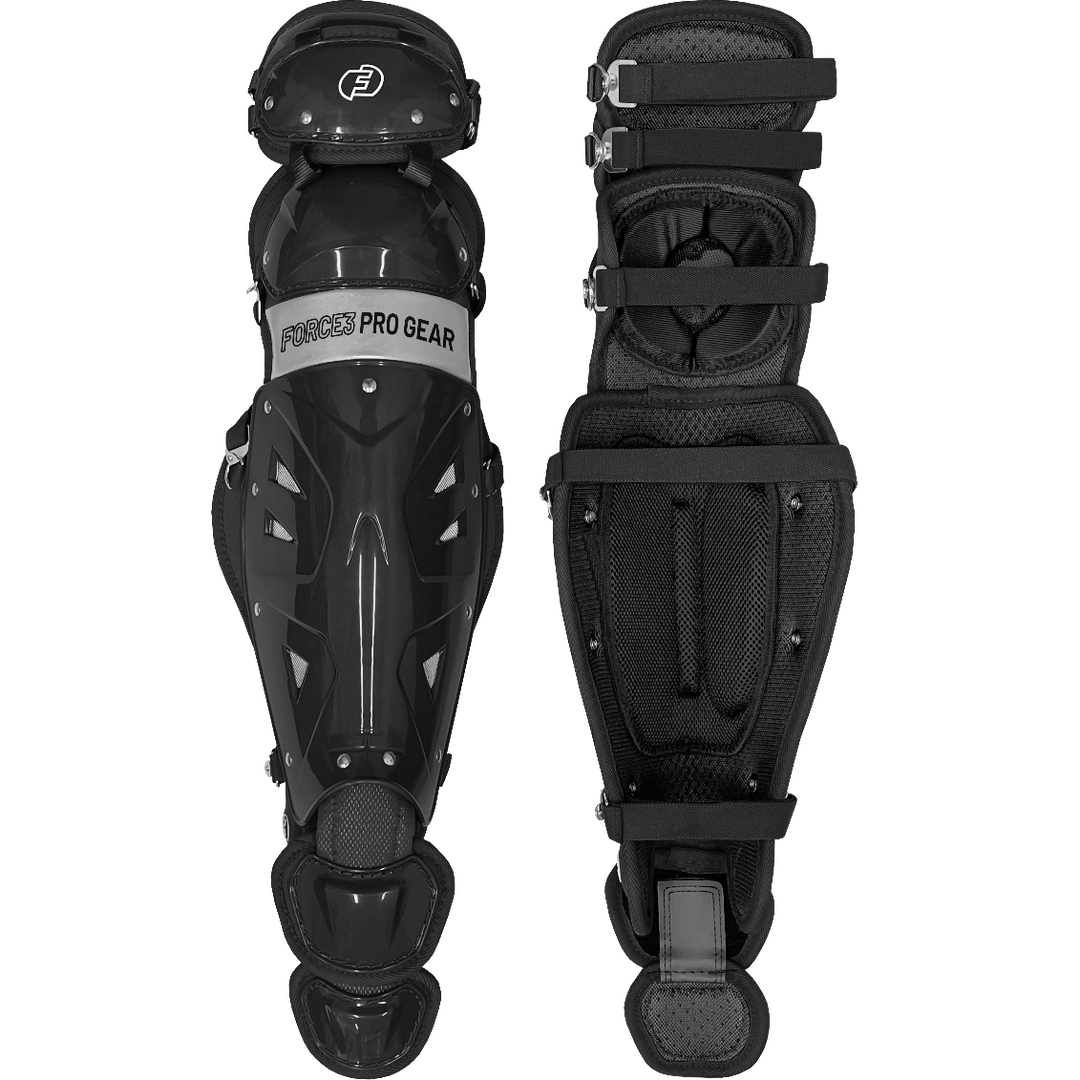 Force3 Catcher's Leg Guards with Dupont Kevlar: BC8