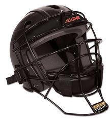 The All Star League Series T-Ball Catcher's Kit (CKCCTBALL) features a black helmet with protective faceguard, foam padding, adjustable straps, chest protector compatibility, and ALL-STAR/I-BAR VISION logos—ideal for T-Ball catchers.