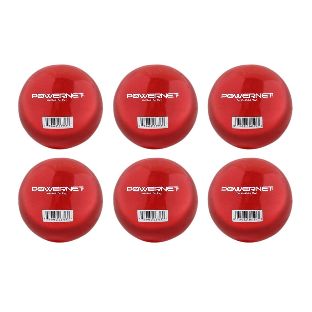 PowerNet 2.8" Weighted Hitting and Batting Training Ball (6 Pack): 1004