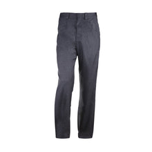 The 3n2 Umpire Combo Pants: 7500-05 by 3n2 are straight-leg, dark gray pants with an expander waist, zipper fly, and waistband, shown on a white background.