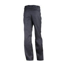 The 3n2 Umpire Combo Pants: 7500-05 by 3n2 are dark gray with two back pockets, a straight-leg fit, and an expander waist for comfort—perfect officiating attire, shown from the back on a white background.