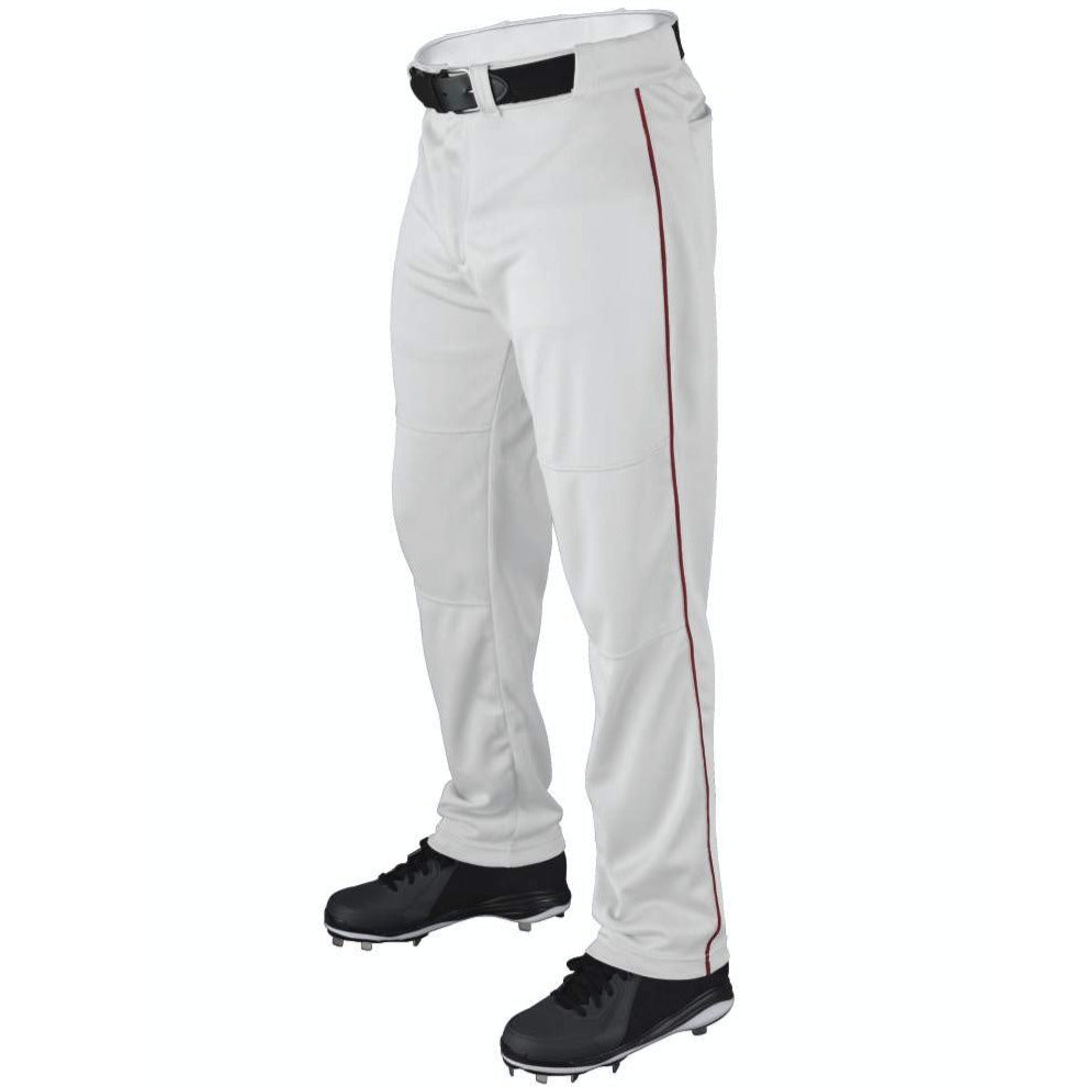 Wilson Youth P200 Classic Knit Relaxed Fit Baseball Pants with Piping: WTA4232